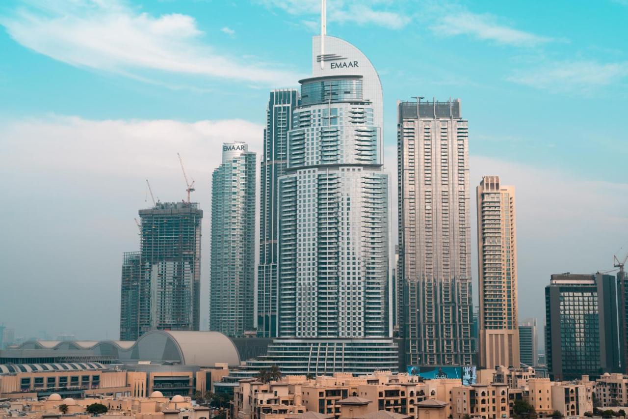 Elite Royal Apartment - Full Burj Khalifa & Fountain View - Emperor Dubaj Kültér fotó
