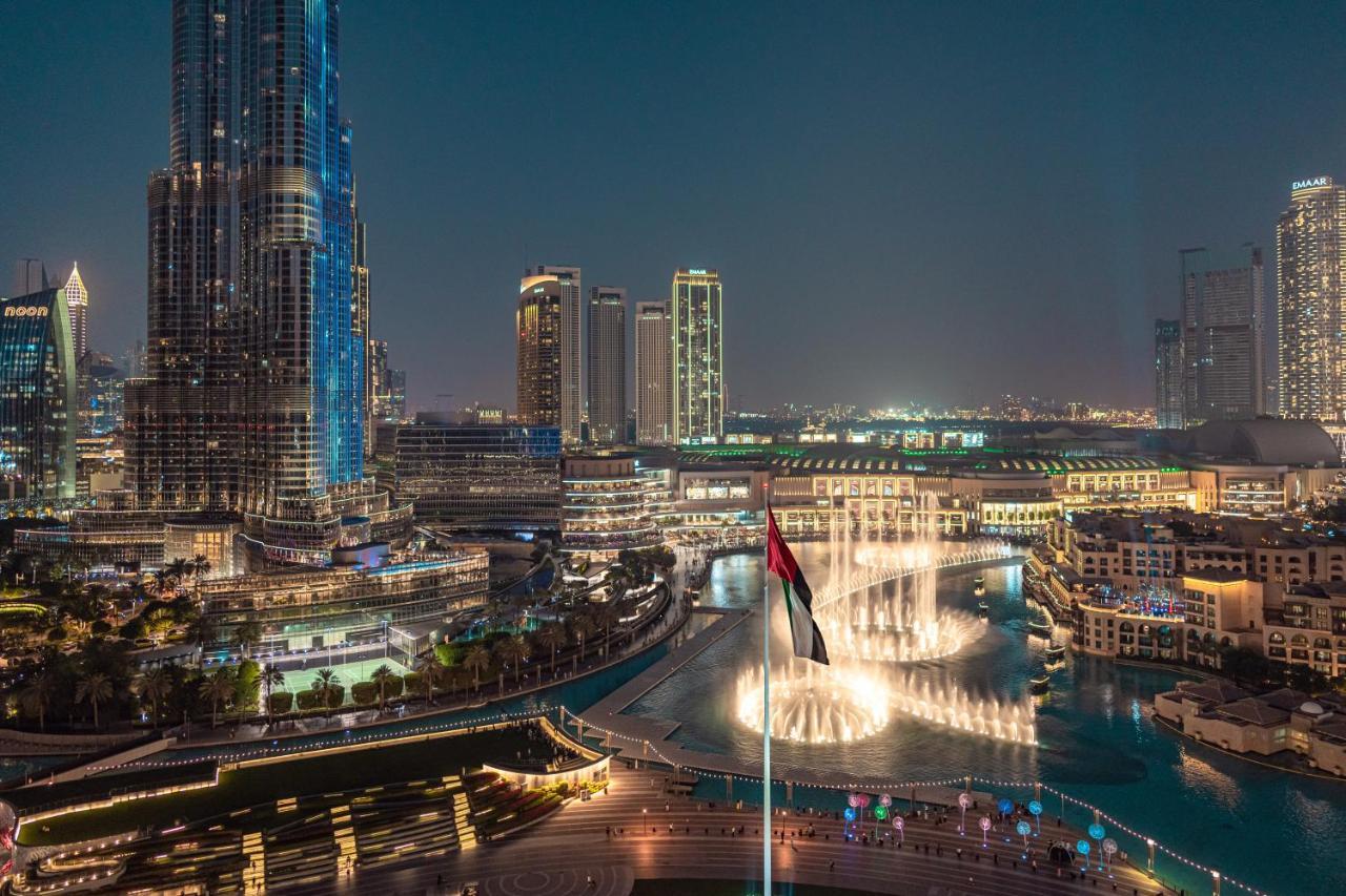 Elite Royal Apartment - Full Burj Khalifa & Fountain View - Emperor Dubaj Kültér fotó